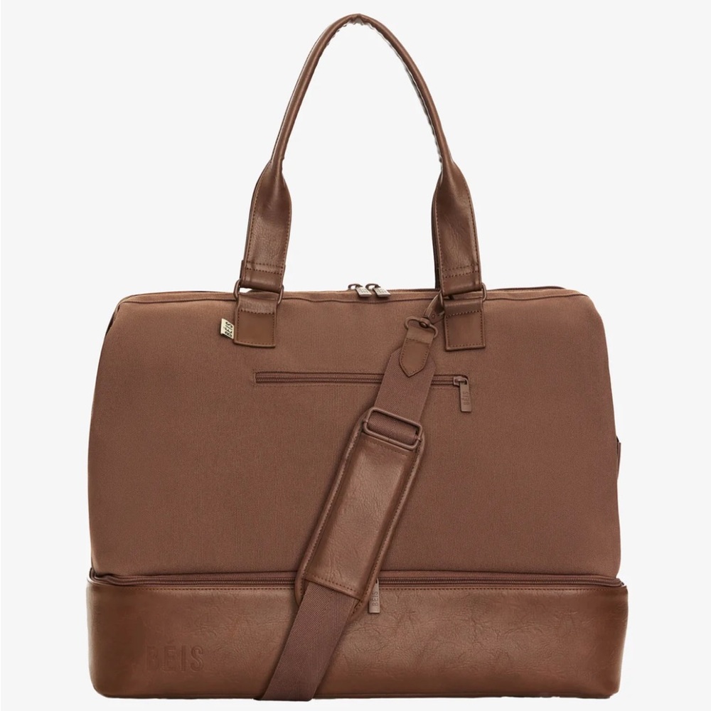 NWOT BEIS Weekender Bag in Maple